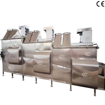 Ein guter Preis. 1000kg/h-2000kg/h Frittierte Lebensmittel Kühlmaschine Erdnuss Luftkühlsystem Steuerbare Fördergeschwindigkeit Online