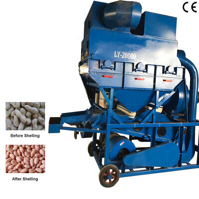 Ein guter Preis. Hochleistungsmaschine mit hoher Schalentwicklung 2000kg/h aus Kohlenstoffstahl Erdnussschälmaschine Erdnussschälmaschine für industrielle Verwendung Online