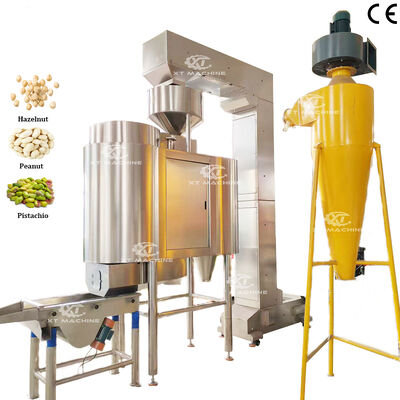 Ein guter Preis. Luftmaschine für Erdnussblasen, Erdnuss und Erdnuss 500 kg/h mit hohem Reinigungsgrad, Reiniger mit PLC-Befehl Online