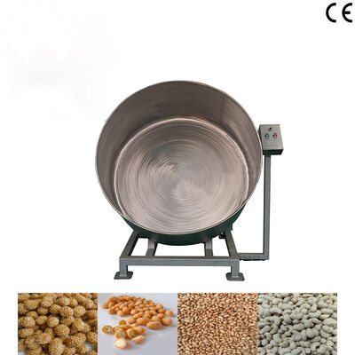 Großdurchmesser-Batch-Coating-Maschine 35-40kg/Charge für kalt überzogene Erdnüsse mit Barbecue-Geschmack und Wasabi-Mandeln