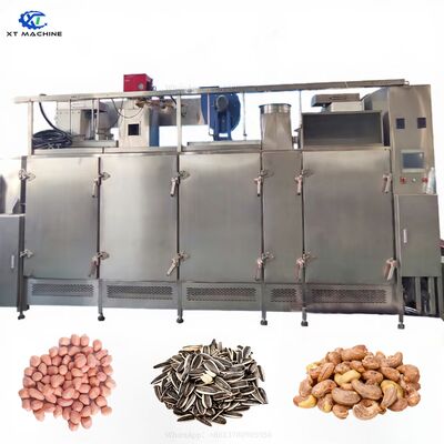 Ein guter Preis. Professionelle kontinuierliche Nuss-/ Erdnuss-/ Saatgut-/ Cashew-/ Mandel-Röstmaschine mit 304 Edelstahl für 3000 kg/h Online