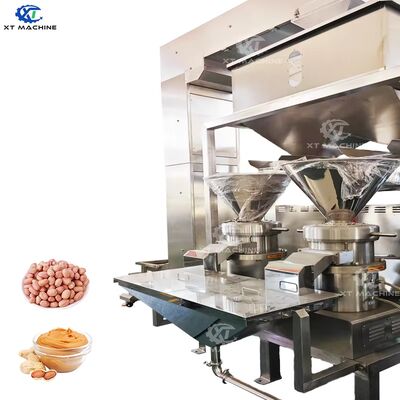 Ein guter Preis. Hochgeschwindigkeits-Mahlmaschine zur Herstellung von Erdnussbutter/Sesammarmelade/Pistazienpaste 130–500 kg/h Online