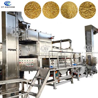 Hochgeschwindigkeitsmaschine 500 kg/h Leistung 7,5 kW Leistung 2-Stufen-Hackmaschine für die Erdnussverarbeitung