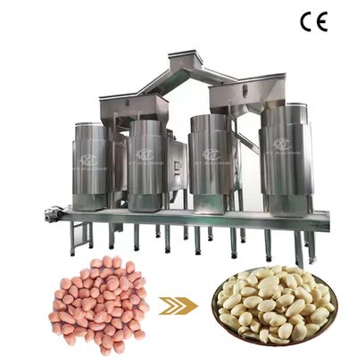 Großkapazität 1000-1200kg/h 304SUS Erdnuss-/Hazelnuss-/Pistazienbleichmaschine mit 98%bleichrate