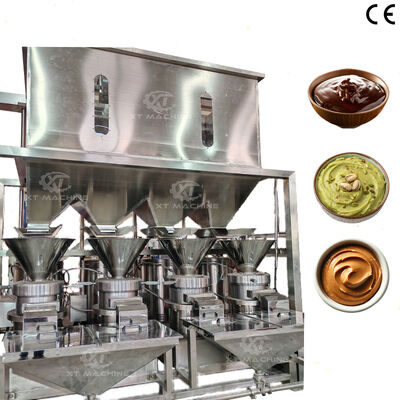 Ein guter Preis. 2000 kg/h SUS304 Cashewnüsse Erdnussbutter-Mahlmaschine für ultrafeine Mahlung in Lebensmittelverarbeitungsbetrieben Online