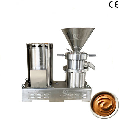 Ein guter Preis. Vollautomatische Erdnussbutter-Kolloidmühle Sesam-Mühle SS304 Edelstahl-Nussbutter-Herstellungsmaschine Online