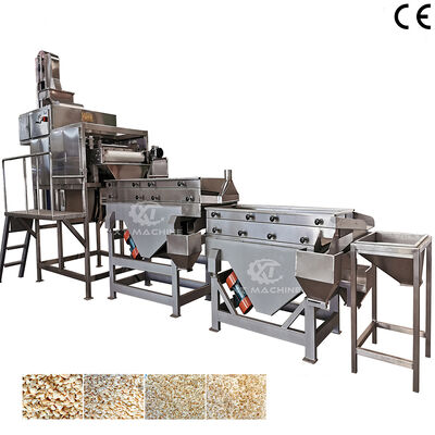 Ein guter Preis. Vollautomatische Erdnusshackmaschine und -schneider Cashew-Nüsse Mandelbrüchmaschine für effiziente Nussverarbeitungsgeräte Online