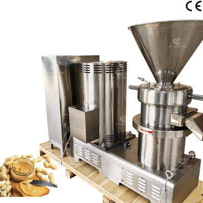 Ein guter Preis. 100 kg/h-200 kg/h SS304 Erdnussbutter Kolloidmühle Cashew Pistazien Paste Mahlmaschine für eine effiziente Verarbeitung von Nussbutter Online
