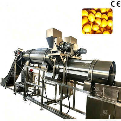 Ein guter Preis. Doppelttrommel-Kühlmittelmaschine 500 kg/h Snacks-Kühlmittel-Pulvermaschine mit automatischer Zufuhr und Entladung Online