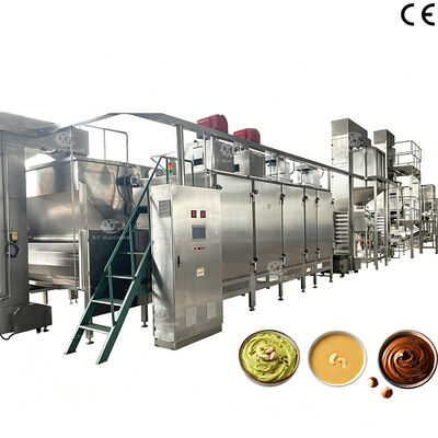 Ein guter Preis. Erdnussbutter-Produktionslinie mit einer Kapazität von 1000 kg/h. Nussbutter-Verarbeitungsausrüstung mit vollständig geschlossener steriler Produktion Online
