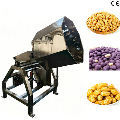 Ein guter Preis. Vollautomatische, einfach zu bedienende, achtseckige Trommel-Kühlmittelmaschine mit einer Kapazität von 200 kg/h für Snacks in der Lebensmittelindustrie Online