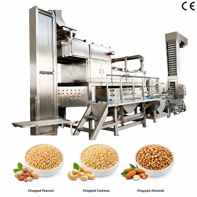 Ein guter Preis. 500 kg/h Automatische Sortierung Erdnuss-/Cashew-Nuss-Schleifmaschine Mandelhackmaschine für effizientes Hacken von Nüssen Online