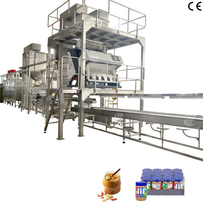 Ein guter Preis. Maschine zur Herstellung von Erdnussbutter mit PLC-Steuerung 2000 kg/h Kapazität Online