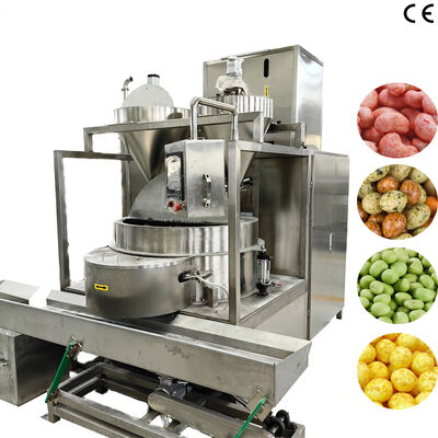 Ein guter Preis. 200-300 kg/h Maschine zur Herstellung von automatisch beschichteten Erdnuss-Eiern mit PLC-Steuerung für die Verarbeitung von Nüssen für Snacks Online