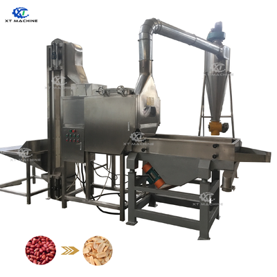 Ein guter Preis. 800-1000 kg/h Kapazität Split-Blanching-Maschine für die Erdnusspasta-Verarbeitung Online