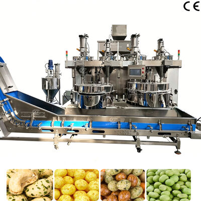 Ein guter Preis. Fabrik-Direktverkauf 500kg/h-1000kg/h Automatische Nussbeschichtung Maschine Erdnussmaschine für Erdnüsse Japanische Bohnen Cashewnüsse Mandeln Online
