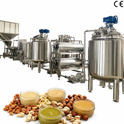 Ein guter Preis. Premium-Full-Automatic Multi-Aromen Erdnussbutter Produktionslinie Mandel Haselnussbutter Maschine Online