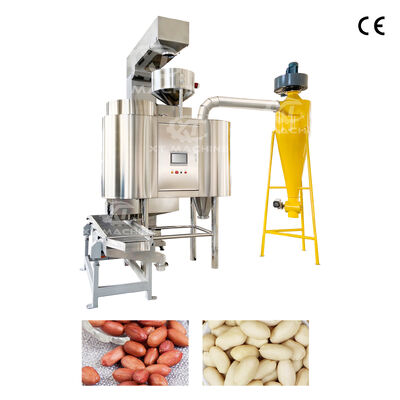 Ein guter Preis. Neue PLC-gesteuerte Edelstahl Erdnussluftbleiche Maschine Haselnuss Kichererbsen Schälmaschine für Nussverarbeitungsanlagen Online