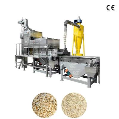 Ein guter Preis. Industrielle automatische Nusshackmaschine für Erdnüsse zur Herstellung von Nussgranulat mit 500 kg/h XT Machinery Online
