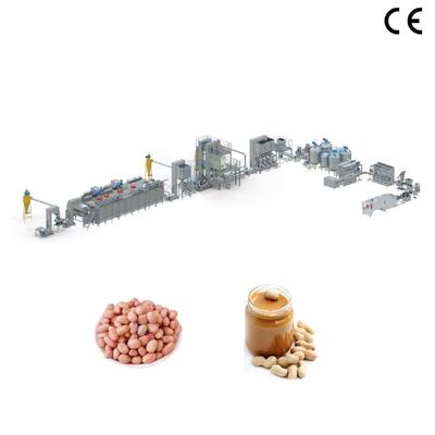 Ein guter Preis. Industrielle Erdnussbutter-Produktionslinie 200-5000kg/h Vollautomatische Nussmahllinie Online